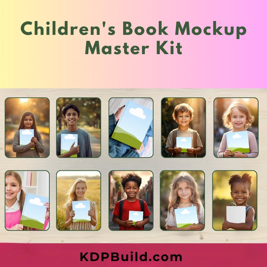Children's Book Mockup Master Kit